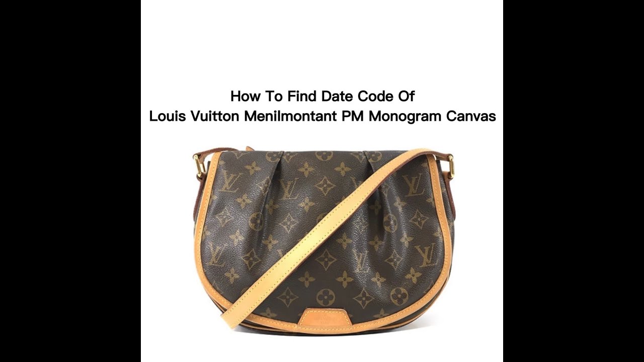 Louis Vuitton - Menilmontant PM Monogram Canvas