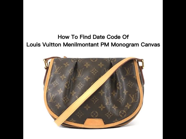 Louis Vuitton Monogram Menilmontant PM – DAC