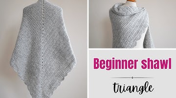 Master Your First Crochet Project: Easy Triangle Shawl Tutorial