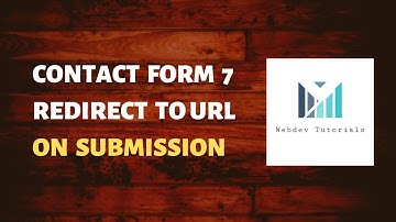 Contact Form 7 Redirect To URL On Submission By All About Webdev Tutorials