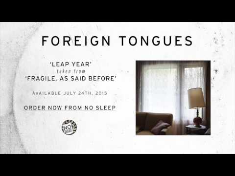 Foreign Tongues — Foreign Tongues - Leap Year
