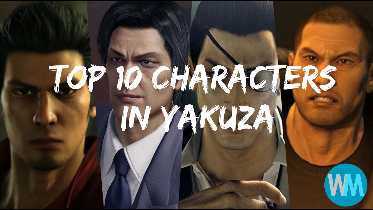 TOP 10 CHARACTERS IN YAKUZA YouTube