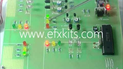 Density Based Traffic Signal System Using PIC Microcontroller   Engineering Projects