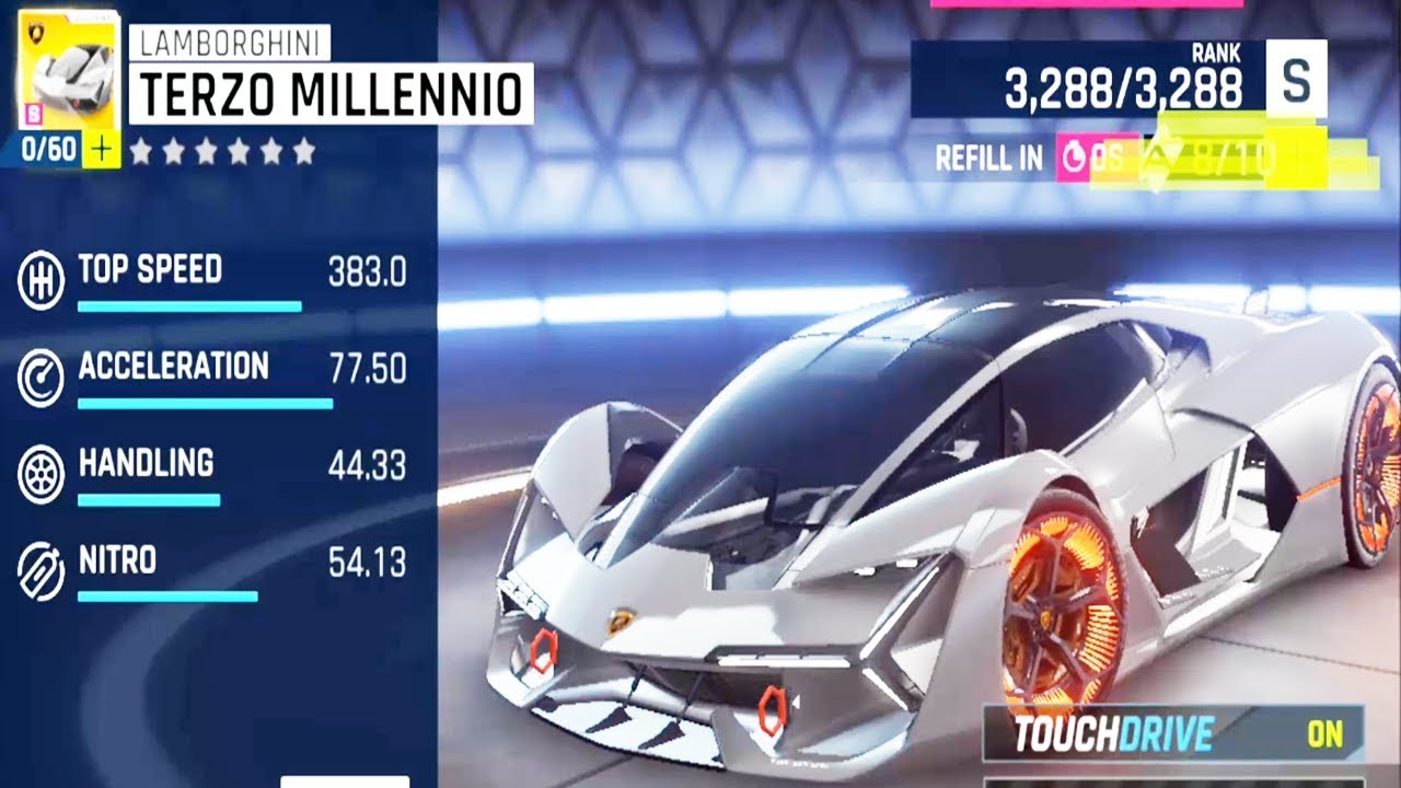 Asphalt 9: Legends - New Event Lamborghini Terzo Millennio