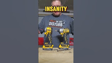 The Insanity of Dewalt #dewalt #impactdriver #tooltestraw #confused #diy #howto #powertools #crazy