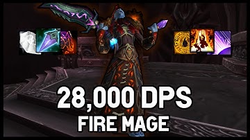 ICC Heroic Deathbringer Saurfang (28,000 DPS) R2 World - Fire Mage POV | WOTLK WoW Classic