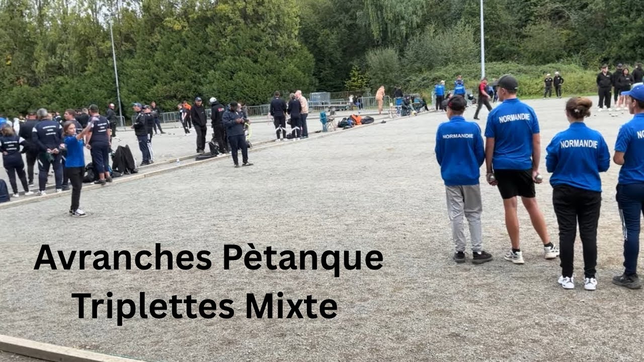 Miniature : Avranches Pètanque Triplettes Mixte Isabeth/Nolhan/