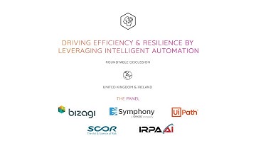 Driving efficiency & resilience by leveraging intelligent automation