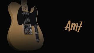 Am7 funk backing track