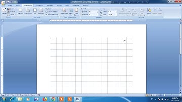 How to create custom grid line in word