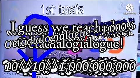 Clicking the Button over ABSOLUTE INFINITY TIMES: The Collaboration (Part 13: 10^^10^^10^16)