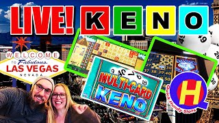 LIVE! So Much KENO Action from Las Vegas!