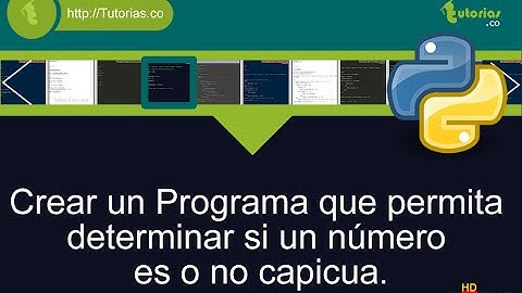 sentencia if-else – python (numero capicua)