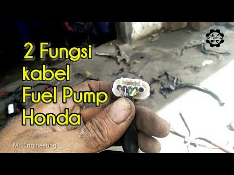 Wiring dan fungsi Kabel fuel pump - Honda Matic