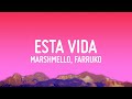 Marshmello, Farruko - Esta Vida (Letra/Lyrics)  | 25 Min