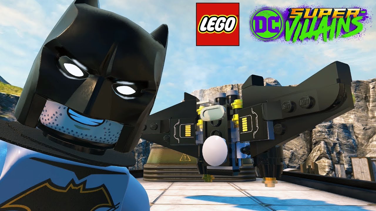 lego dc super villains batwing