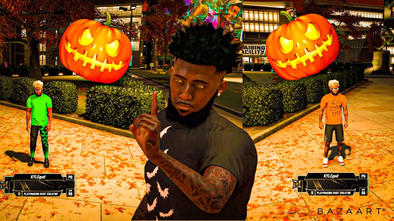 BEST HALLOWEEN OUTFITS IN NBA 2K20 🎃 BEST DRIBBLE GOD OUTFITS HOW TO