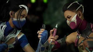 КИТАНА ПРОТИВ МИЛИНА ВСЕ ДИАЛОГИ | MORTAL KOMBAT 1