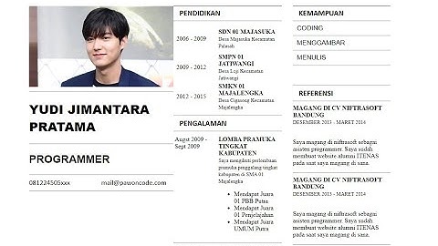 BELAJAR HTML UNTUK PEMULA PART 03 | PRAKTEK MEMBUAT HALAMAN CV