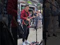 LOOPING U2&#39;s WITH OR WITHOUT YOU with MY PEDALS #guitar #busking #singer #dublin #shorts