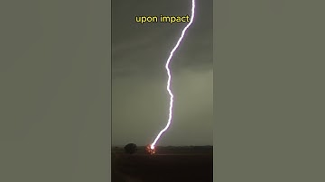 Thumbnail of Nature's Secrets | Fiery Lightning Phenomenon 😱 #shorts #nature