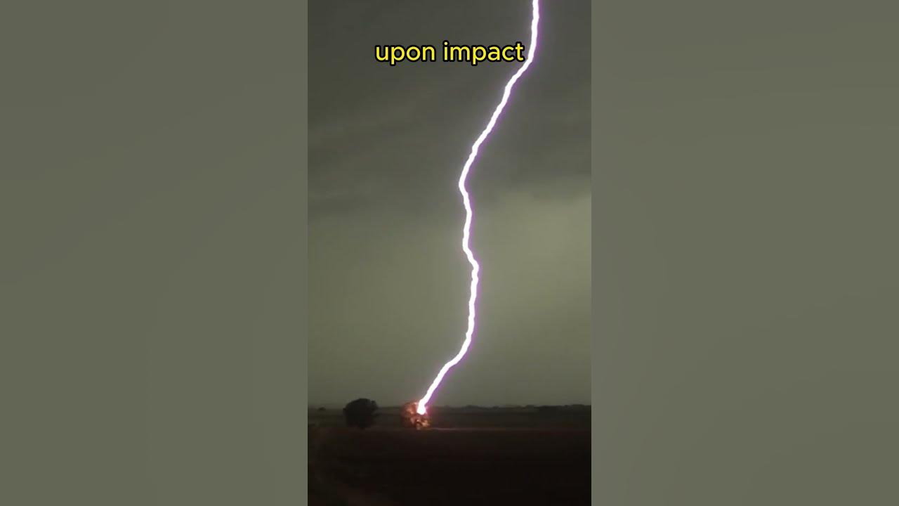 Nature's Secrets | Fiery Lightning Phenomenon 😱 #shorts #nature