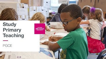 Study Primary Teaching - PGCE | Oxford Brookes University