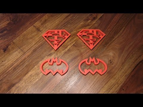 Video: Superman Aus Dem 3D-Druck