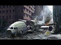 Emergency Landings In The City - Airplane Crashes & Unplanned Landings! Besiege plane crash