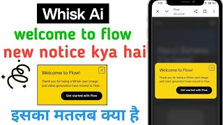 whisk ai welcome to flow thank you for being a whisk user image and video generation have moved 