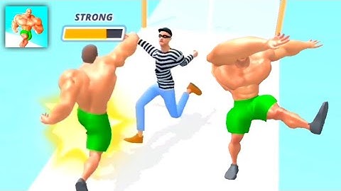 Muscle Rush - All Levels Gameplay Android,ios (Levels 1-9)