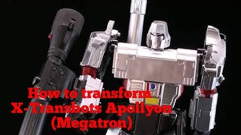 How to transform X Transbots Apollyon (Megatron)