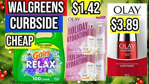 Walgreens **TRIPLE STACKING BOOSTERS* CHEAP TIDE + GAIN until DEC. 27!