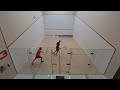 Game of lengths: Darlington Squash Alex vs Andy