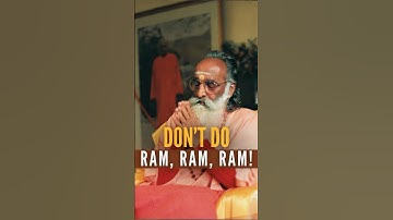 Don’t chant Ram, Ram, Ram! Swami Chinmayananda on True Devotion #SanatanaDharma #SpiritualWisdom