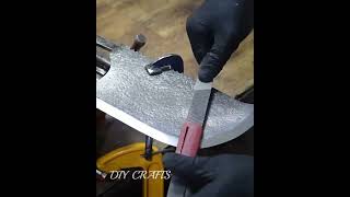 Rusty Cleaver Restoration with Black Coffee