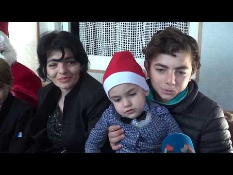 სოფელ აბანოში მრავალშვილიანმა ოჯახებმა საახალწლო საჩუქრები მიიღეს  28.12.2017