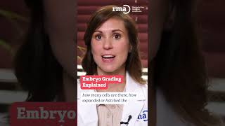 Embryo Grading Explained in 30 Seconds by A Fertility Doctor #shorts