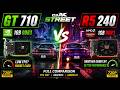 GT 710 1GB vs R5 240 1GB | CarX Street Tested