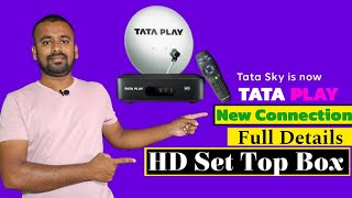Tata Play New Connection Details || Tata Play HD SET TOP BOX New Connection Details in Telugu