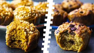 Baking Blueberry Muffins (Recipe) || [ENG SUBS]