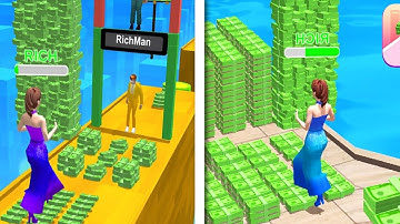 Money Run 3D in New Max Levels Mobile Game Walkthrough Update All Trailer iOS,Android Gameplay