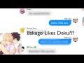 Bakugo confesses to Deku (Love like you lyric prank)