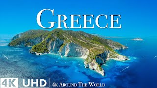 กรีซ 4K • ภาพยนตร์เพื่อการผ่อนคลายพร้อมดนตรีเพื่อการผ่อนคลายอย่างสงบและวิดีโอธรรมชาติแบบ Ultra HD