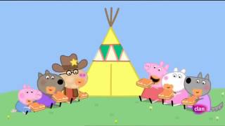 Peppa Pig Español Latino - Temporada 4 Capitulo 10 [El valiente vaquero Pedro] Resimi