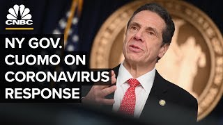 New York Gov. Andrew Cuomo holds a news conference on coronavirus response – 3\/9\/2020