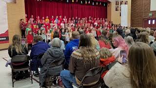 Cameron's second grade Christmas program