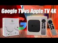 Apple 4K Apple TV ($179) VS ($49) Chromecast with Google TV