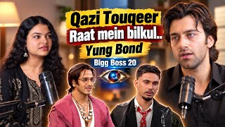 Rohed Khan on Qazi Touqeer, 1st Podcast after Bigg Boss 20, Yung DSA Friendship, Fights & More