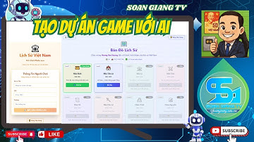 Ứng dụng AI tạo trò chơi/Bí mật tạo game dạy học chỉ bằng 1 prompt AI